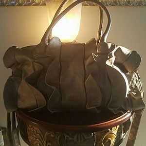 Steve Madden Ruffle Satchel